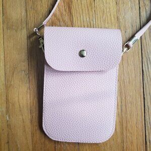 Small Pink Festival Crossbody Phone Bag Purse